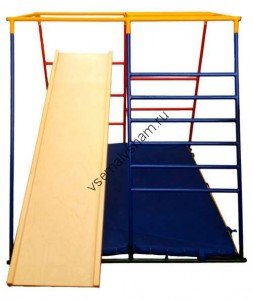 Горка деревянная удлинённая Ранний старт