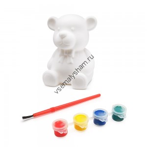 Копилка-раскраска Медведь