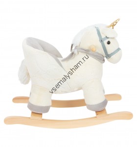 Качалка Leader Kids Единорог с креслом JR291