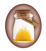 Удивительный кристалл Желтый