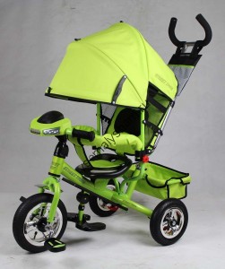 Детский трехколесный велосипед Smart Trike A22-1A зеленый