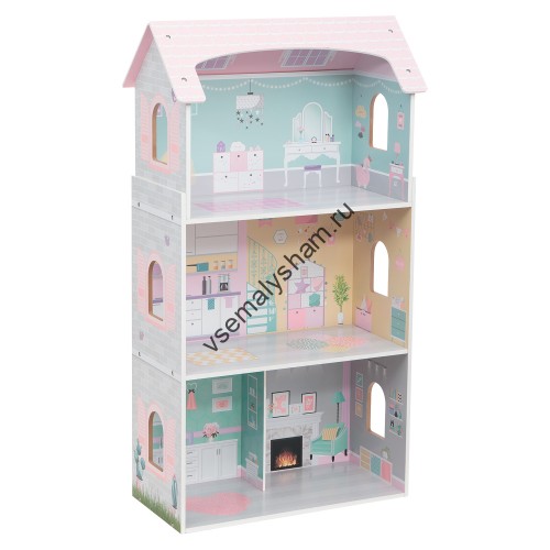 Кукольный дом EDUFUN EF4121 с мебелью