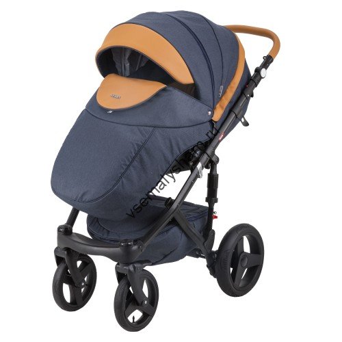 Коляска 3 в 1 Adamex Monte Carbon  