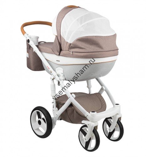Коляска 3 в 1 Adamex Monte Carbon  