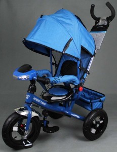 Детский трехколесный велосипед Smart Trike A22-1D джинс