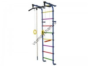 Детский спортивный комплекс Формула здоровья Мечта-1В Плюс синий/радуга