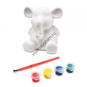 Копилка-раскраска Слоник