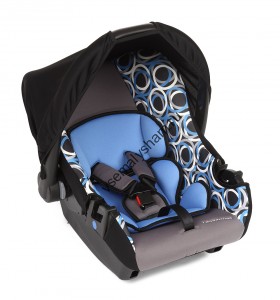 Голубой принт