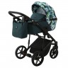 Коляска  2 в 1 Adamex Mobi Air Flowers