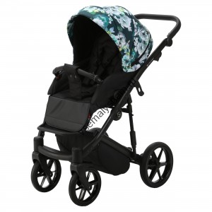 Коляска  2 в 1 Adamex Mobi Air Flowers