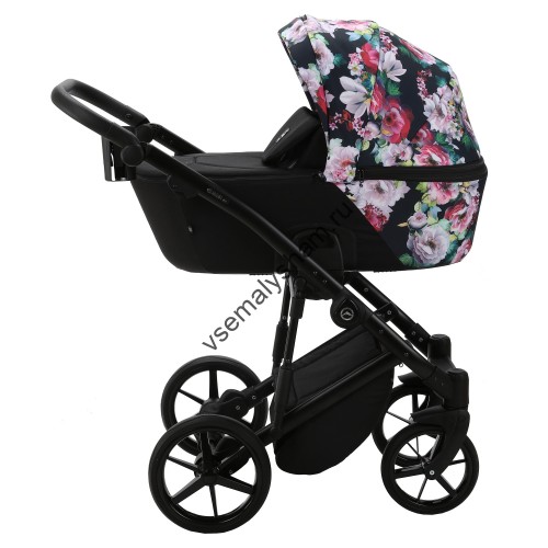 Коляска  2 в 1 Adamex Mobi Air Flowers
