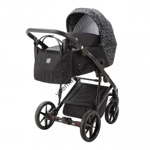 Коляска  2 в 1 Adamex Mobi Air Flowers