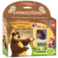 Магнитный театр Маша и Медведь В гостях у Миши