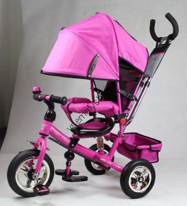 Детский трехколесный велосипед Smart Trike A03B розовый