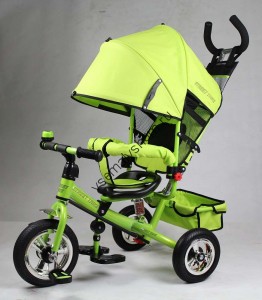 Детский трехколесный велосипед Smart Trike A03B зеленый