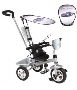  Capella CITY TRIKE с бампером silver