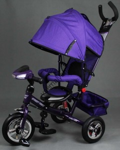 Детский трехколесный велосипед Smart Trike A03E - 2018 сиреневый