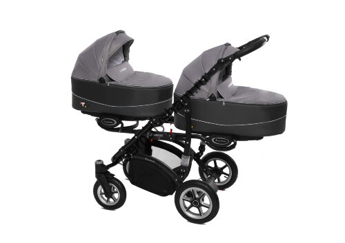 Коляска для двойни 2 в 1 BabyActive Twinny Premium