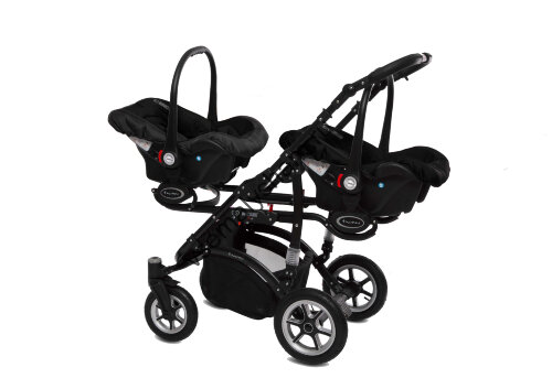 Коляска для двойни 2 в 1 BabyActive Twinny Premium