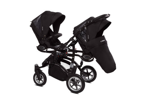 Коляска для двойни 2 в 1 BabyActive Twinny Premium