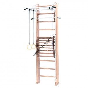 ДСК Карусель 2Д.03.03 к стене + тренажёр для осанки №2 светлый