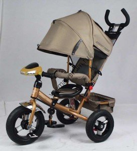 Детский трехколесный велосипед Smart Trike A03D бронза