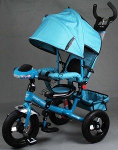 Детский трехколесный велосипед Smart Trike A03D - 2018 бирюзовый