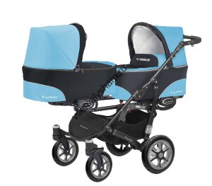 Коляска для двойни 2 в 1 BabyActive Twinny Standart