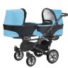 Коляска для двойни 2 в 1 BabyActive Twinny Standart