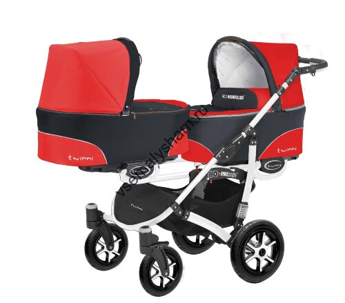 Коляска для двойни 2 в 1 BabyActive Twinny Standart