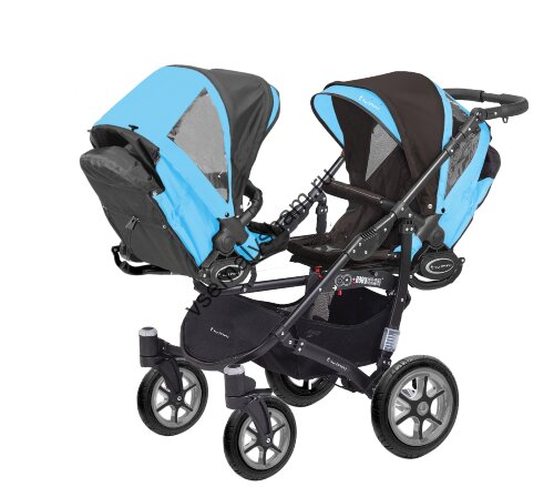 Коляска для двойни 2 в 1 BabyActive Twinny Standart