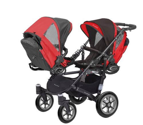 Коляска для двойни 2 в 1 BabyActive Twinny Standart