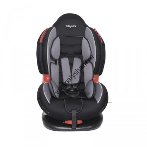 Автокресло Baby Care BC-02 ISOFIX Люкс  черный серый 