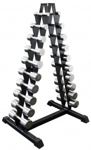 Гантель неразборная Barbell фитнесс 8.0 кг хром