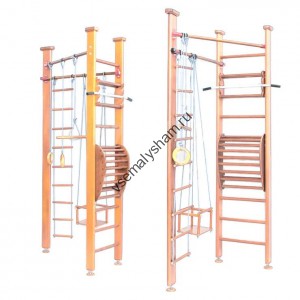 ДСК Карусель 3Д.01.01 + тренажёр для осанки №2 светлый