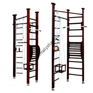 ДСК Карусель 3Д.01.01 + тренажёр для осанки №2 венге