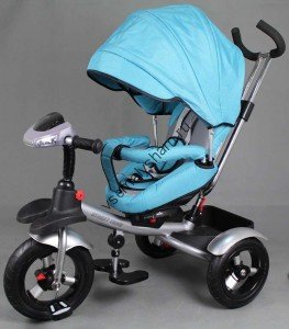 Детский трехколесный велосипед Smart Trike A49 бирюза