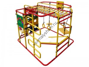 Детский спортивный комплекс Формула здоровья Мурзилка S красный