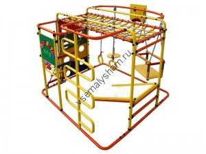 Детский спортивный комплекс Формула здоровья Мурзилка S оранжевый