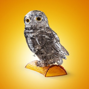 3D головоломка Сова дымчатая