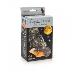 3D головоломка Сова дымчатая