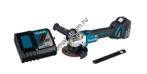 Аккумуляторная УШМ Makita DGA504RF, 125 мм