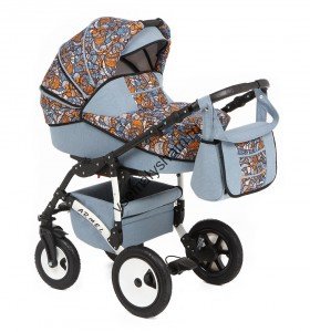 ЛЕН (джинс+принт абстракция)