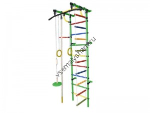 Детский спортивный комплекс Формула здоровья Гамма-1К Плюс зеленый