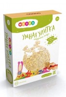 Деревянный пазл Умная улитка